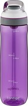 drinkfles Cortland 720 ml paars/wit
