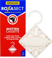 Roxasect - Anti Mottencassette - 6 maanden motvrij - 2 stuks
