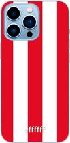 6F hoesje - geschikt voor iPhone 13 Pro - Transparant TPU Case - Sparta Rotterdam #ffffff