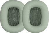 kwmobile 2x oorkussens geschikt voor Apple AirPods Max - Earpads voor koptelefoon in groen