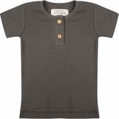 t-shirt Dusty Olive junior katoen groen maat 86