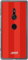 6F hoesje - geschikt voor Sony Xperia XZ2 -  Transparant TPU Case - FC Twente #ffffff