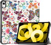 iPad Air 2022 Hoesje Case Hard Cover Hoes Book Case - Vlinders
