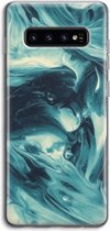 Case Company® - Samsung Galaxy S10 4G hoesje - Dreaming About Whales - Soft Cover Telefoonhoesje - Bescherming aan alle Kanten en Schermrand