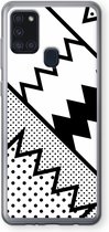 Case Company® - Samsung Galaxy A21s hoesje - Pop Art #5 - Soft Cover Telefoonhoesje - Bescherming aan alle Kanten en Schermrand
