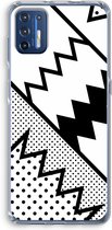 Case Company® - Motorola Moto G9 Plus hoesje - Pop Art #5 - Soft Cover Telefoonhoesje - Bescherming aan alle Kanten en Schermrand