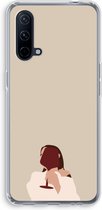 Case Company® - OnePlus Nord CE 5G hoesje - I drink wine - Soft Cover Telefoonhoesje - Bescherming aan alle Kanten en Schermrand