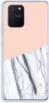 Case Company® - Samsung Galaxy Note 10 Lite hoesje - A touch of peach - Soft Cover Telefoonhoesje - Bescherming aan alle Kanten en Schermrand