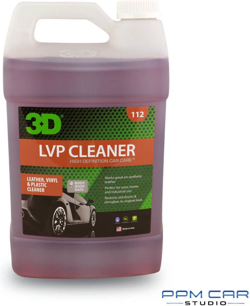 3D LVP Leather, Vinyl & Plastic Cleaner 3,78 liter