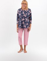 Martel Maria dames pyjama- mouwen 3/4 - 100 % katoen XXL