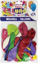 ballonnen latex multicolor 24 stuks