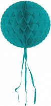 honeycomb papier 30 cm turquoise