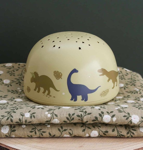 Projector lamp / sterrenprojector: Dinosaurussen - A Little Lovely Company van Merkloos — afbeelding 4