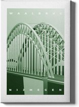 Walljar - Waalbrug - Muurdecoratie - Poster