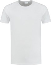 Purewhite -  Heren Regular Fit   T-shirt  - Wit - Maat XS