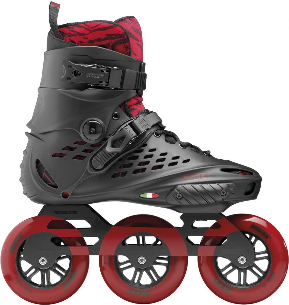 Roces X35 TIF 3×110 Savosin Heren Skeelers – 3 Wielen 110mm – Speed Inline Skates Rood