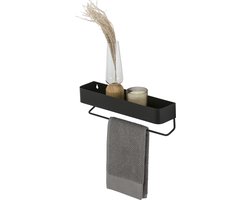 Sealskin Brix - Wandrek met handdoekrek 35 cm - M - Zwart