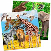 servetten safari junior 33 cm papier 20 stuks