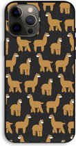 Case Company® - iPhone 12 Pro Max hoesje - Alpacas - Biologisch Afbreekbaar Telefoonhoesje - Bescherming alle Kanten en Schermrand