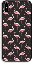 Case Company® - iPhone XS Max hoesje - Flamingo - Biologisch Afbreekbaar Telefoonhoesje - Bescherming alle Kanten en Schermrand