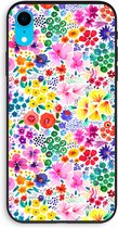 Case Company® - iPhone XR hoesje - Little Flowers - Biologisch Afbreekbaar Telefoonhoesje - Bescherming alle Kanten en Schermrand