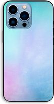 Case Company® - iPhone 13 Pro Max hoesje - Mist pastel - Biologisch Afbreekbaar Telefoonhoesje - Bescherming alle Kanten en Schermrand