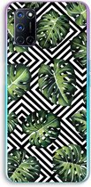 Case Company® - Oppo A72 hoesje - Geometrische jungle - Soft Cover Telefoonhoesje - Bescherming aan alle Kanten en Schermrand