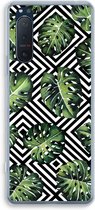 Case Company® - Sony Xperia 5 II hoesje - Geometrische jungle - Soft Cover Telefoonhoesje - Bescherming aan alle Kanten en Schermrand