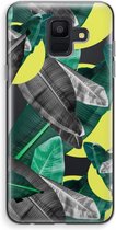 Case Company® - Samsung Galaxy A6 (2018) hoesje - Fantasie jungle - Soft Cover Telefoonhoesje - Bescherming aan alle Kanten en Schermrand