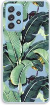 Case Company® - Samsung Galaxy A73 hoesje - Bananenbladeren - Soft Cover Telefoonhoesje - Bescherming aan alle Kanten en Schermrand