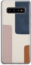 Case Company® - Samsung Galaxy S10 Plus hoesje - Geo #5 - Soft Cover Telefoonhoesje - Bescherming aan alle Kanten en Schermrand