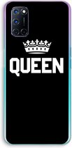 Case Company® - Oppo A72 hoesje - Queen zwart - Soft Cover Telefoonhoesje - Bescherming aan alle Kanten en Schermrand