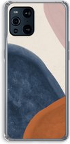 Case Company® - OPPO Find X3 Pro hoesje - Geo #1 - Soft Cover Telefoonhoesje - Bescherming aan alle Kanten en Schermrand