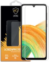 Samsung Galaxy A33 Screenprotector - MobyDefend Case-Friendly Gehard Glas Screensaver - Screen Protector - Glasplaatje Geschikt Voor: Samsung Galaxy A33