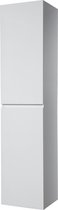Kolomkast 170×40 cm glans wit Bestur
