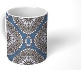 Mok - Koffiemok - Mandala - Patronen - Vintage - Mokken - 350 ML - Beker - Koffiemokken - Theemok