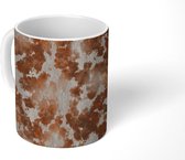 Mok - Roest print - Platen - Staal - Patronen - Mokken - 350 ML - Beker - Uitdeelcadeautjes