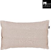 In The Mood Chambray Kussen - Taupe - L55 X B35 X H10 cm
