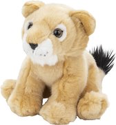 Pluche kleine leeuw knuffel van 18 cm - Dieren speelgoed knuffels cadeau - Leeuwen Knuffeldieren
