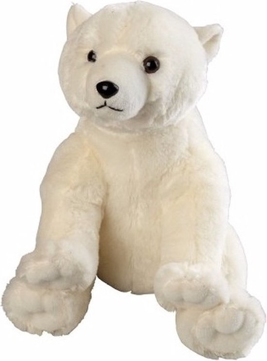 vandaag gat Spreek luid Pluche ijsbeer knuffel 30 cm | bol.com