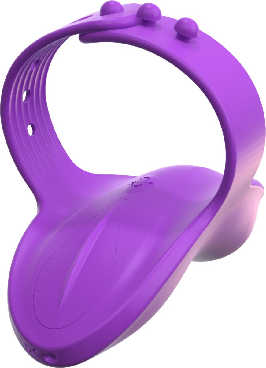 Haar Vinger Vibe Vibrator Lila