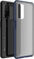Xiaomi Mi 10T Pro Hoesje - Mobigear - Shockproof Serie - Hard Kunststof Backcover - Blauw - Hoesje Geschikt Voor Xiaomi Mi 10T Pro