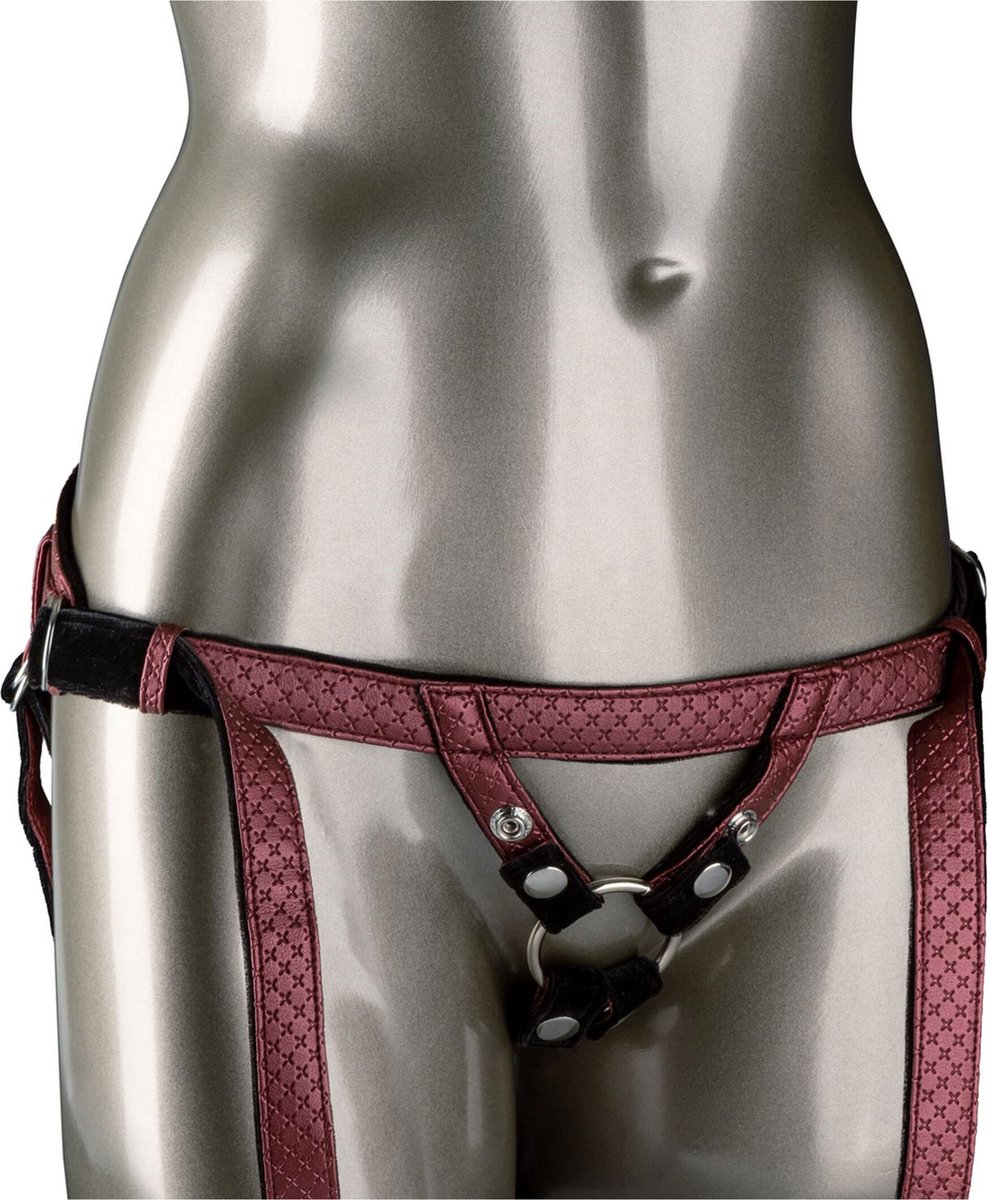 Goedkoopste CalExotics - The Regal Duchess - Strap On Harness Rood
