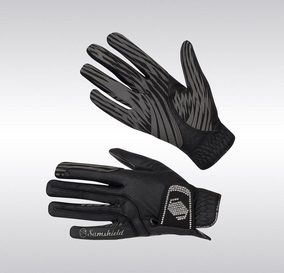 Samshield handschoen V-Skin Swarovski - maat 6.5 - black