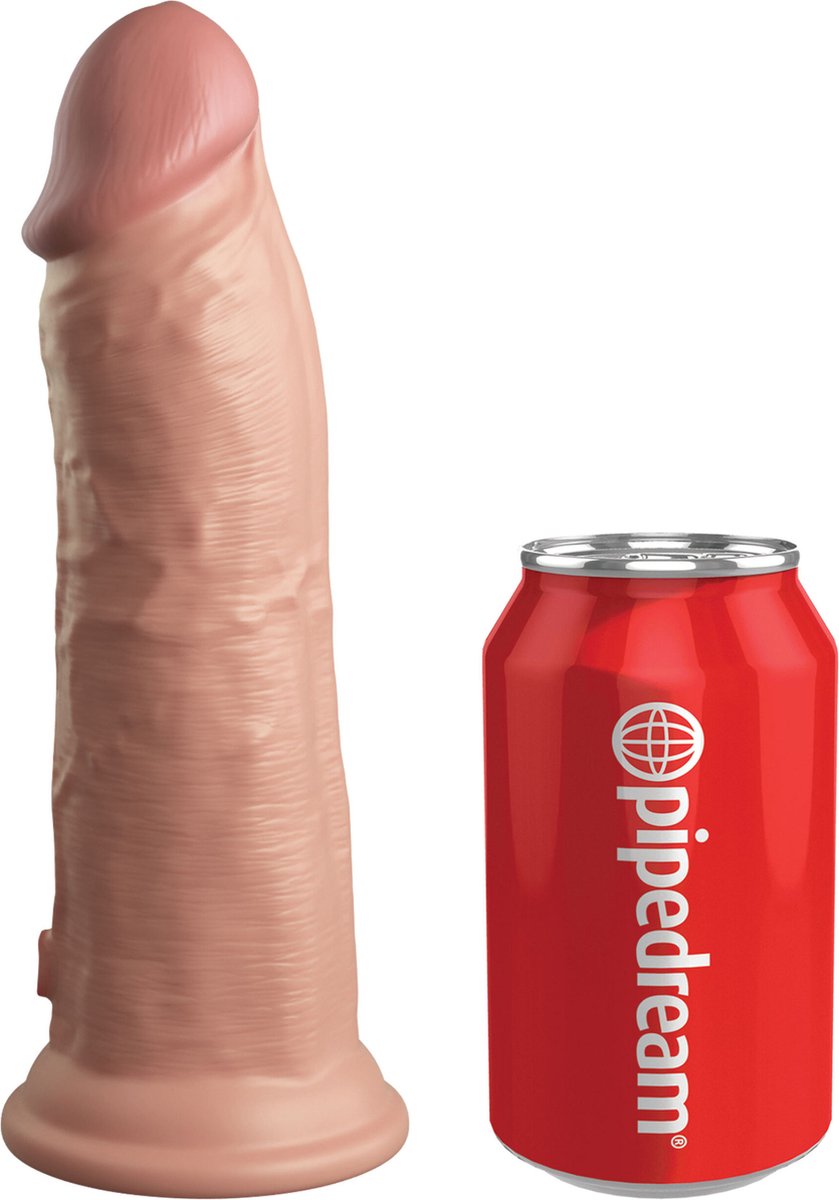 Pipedream - King Cock - Dual Density Vibrerende Dildo - 20,5 cm