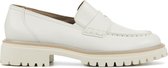 Paul Green Instappers Dames - Instapschoenen / Damesschoenen - Leer - 2879 - Wit - Maat 39