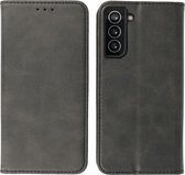 Hoesje Geschikt voor Samsung Galaxy S21 - Magnetisch Folio Book Case - Wallet Cases Telefoonhoesje - Zwart