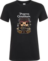 Klere-Zooi - Jack Sparrow - Dames T-Shirt - 4XL
