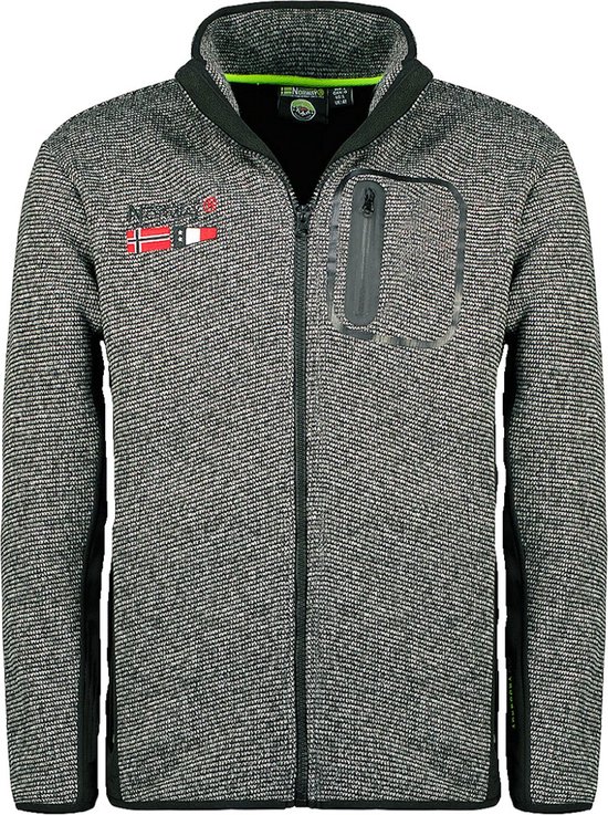 Fleece Vest Heren Zwart Geographical Norway Ulbute - L