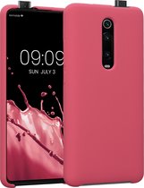 kwmobile telefoonhoesje geschikt voor Xiaomi Mi 9T (Pro) / Redmi K20 (Pro) - Hoesje met siliconen coating - Smartphone case in awesome pink
